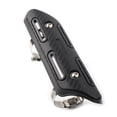 thumbnail image 2 of NS Universal Black Exhaust Muffler Pipe Heat Shield Cover Heel Guard Motorcycle, 2 of 6