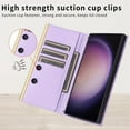 thumbnail image 5 of Luxury Flip Wallet Case for Samsung Galaxy S24 Ultra Card Holder Leather Phone Cover Bag for Samsung S24 Ultra S23 Ultra S23Plus S23FE S22Ultra S21 S21FE S20 Ultra S10E S10 Plus S9 S9Plus Coque, 5 of 9