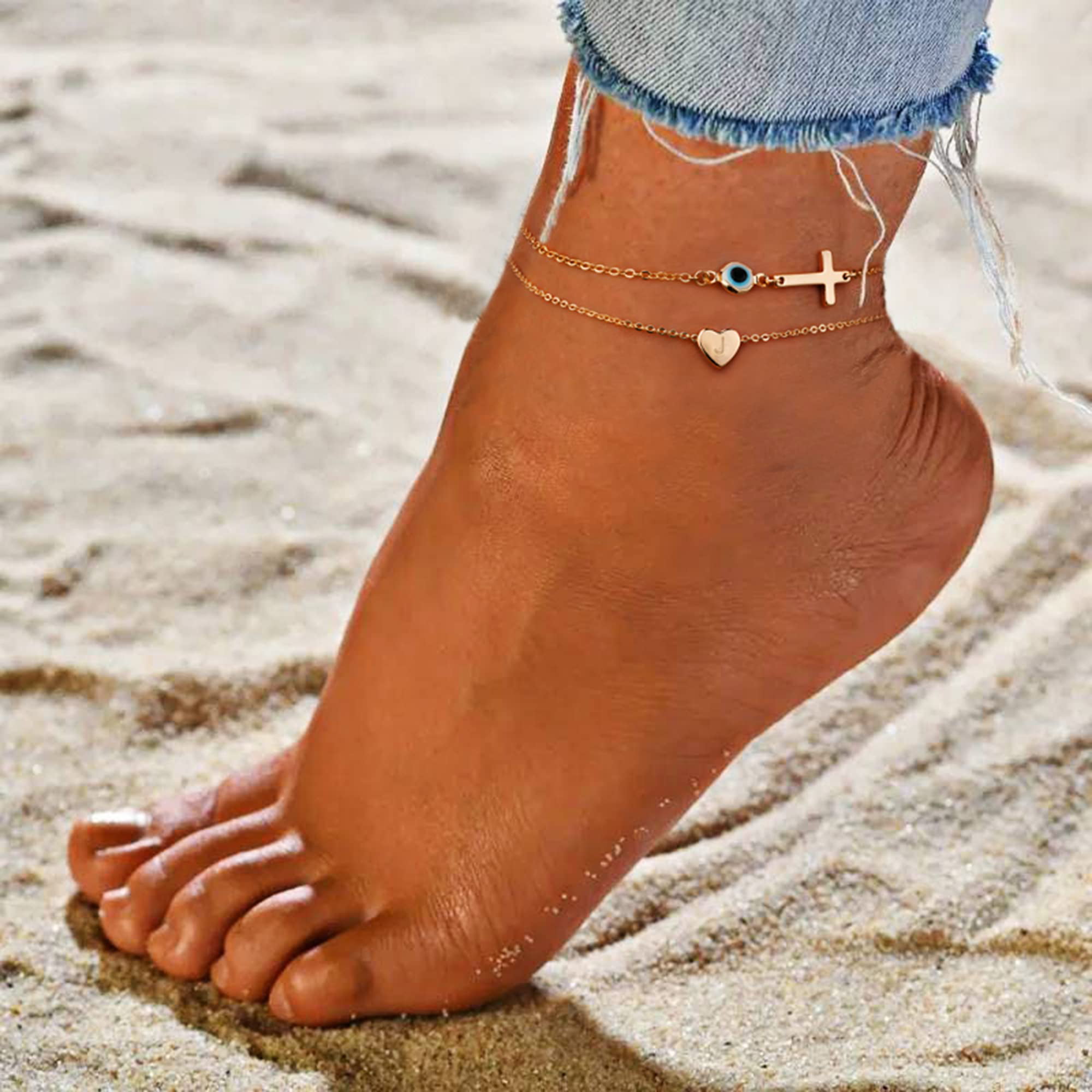 Ankle Bracelet Jewelry Shell | Ankle Bracelets Beach Summer | Ankle Chains  Women Shell - Anklets - Aliexpress