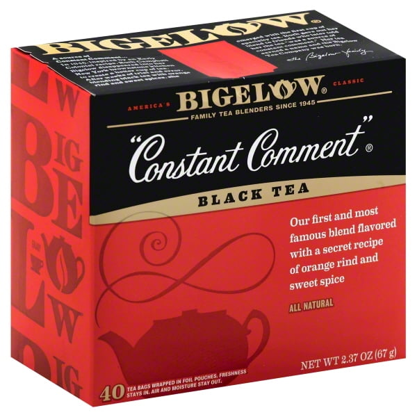 Bigelow, Constant Comment, Black Tea, Tea Bags, 40 Ct