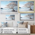 thumbnail image 4 of Designart "Scenic horizon Coastal Serenity I" Coastal Ocean Floater Framed Canvas Wall Art, 4 of 7