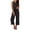 Black, variant on Two Piece Sets for Women Sleeveless Tank Tops Drawstring Wide Leg Cropped with Pockets Vacation Travel Outfits M Army Green