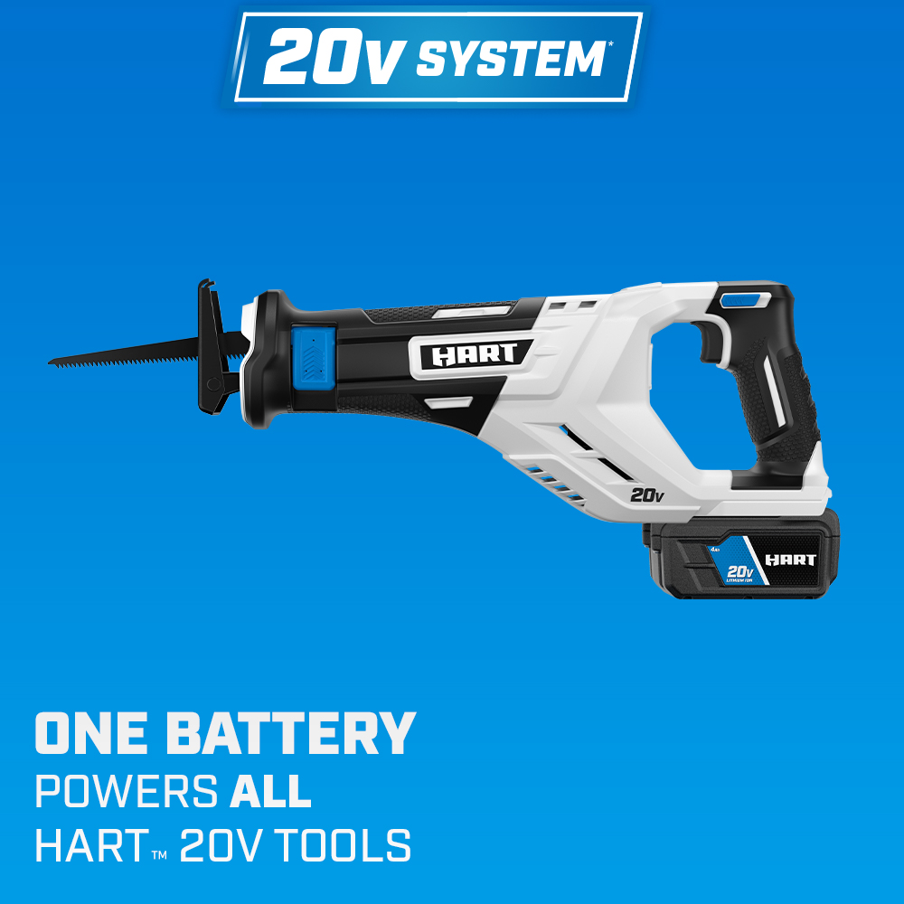 HART 20-Volt Reciprocating Saw (Battery Not Included) - image 4 of 12