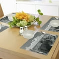 thumbnail image 4 of Ambesonne Grey Place Mats Set of 4, Nostalgic Grand Canyon, Standard Size, Grey, 4 of 6