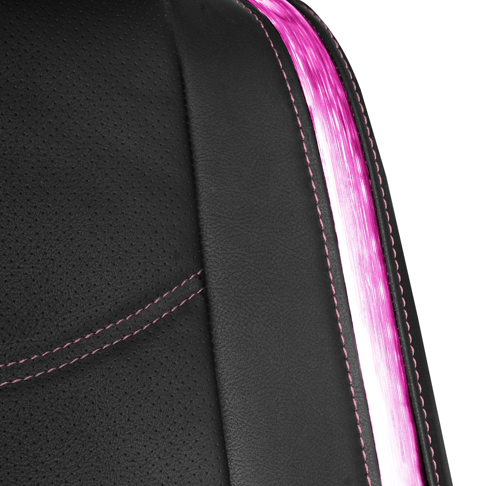 FH Group Universal  Faux Leather Fit Gallaxy13 Metallic Car Seat Covers for SUV, Sedan, Van - Full Set