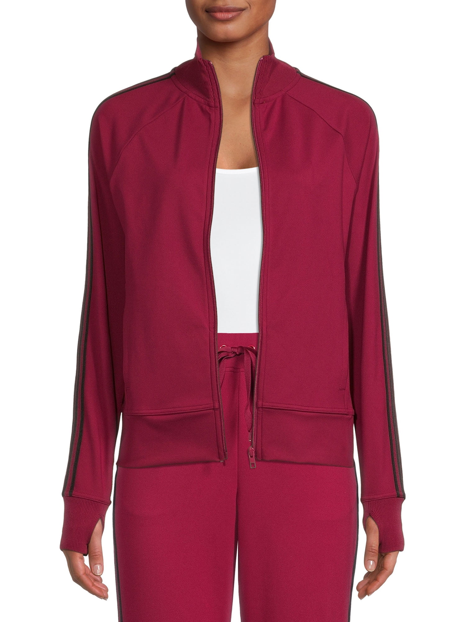 Athletic Works Women's Active Full Zip Track Jacket