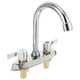 thumbnail image 3 of Grifo de agua caliente y fría para lavabo, grifo de lavabo para cocina y baño, grifo doble, 3 of 8