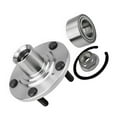 thumbnail image 4 of Detroit Axle - 2pc Front Wheel Bearing Hub Kit for 07-10 Ford Edge Lincoln MKX, Wheel Bearing & Hub Driver Side CV Axle 2007 2008 2009 2010 Replacement, 4 of 7