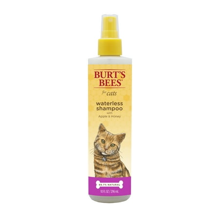 UPC: 0742797772493 | Burt s Bees Natural Pet Care Waterless Shampoo with Apple & Honey  Dry Shampoo for All Cats for Use In Between Baths  Spray  Cruelty Free  Sulfate & Paraben Free  10 oz.