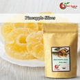Dried Pineapple Rings 16 Ounces Sweetened Tropical Dry Fruit Slices