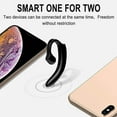 thumbnail image 4 of Nkmbld Wireless Earbuds New Bluetooth Headset Ear-mounted Business Stereo Headset Hands- Sports Headset with Microphone, Silver, 4 of 8