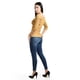 thumbnail image 3 of Blusa de canale manga 3/4 Roman Fashion / Juvenil, B2 (Mostaza) ocre M, 3 of 5