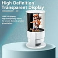 thumbnail image 6 of 3D Holographic Advertising Machine LED Lamp Beads 360° View Angle Cylinder WIFI Connection 3D Fan Screen Advertising, 6 of 7