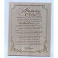 thumbnail image 5 of Amazing Grace solid wood wall plaque wedding gift Idea for couple, 5 of 9