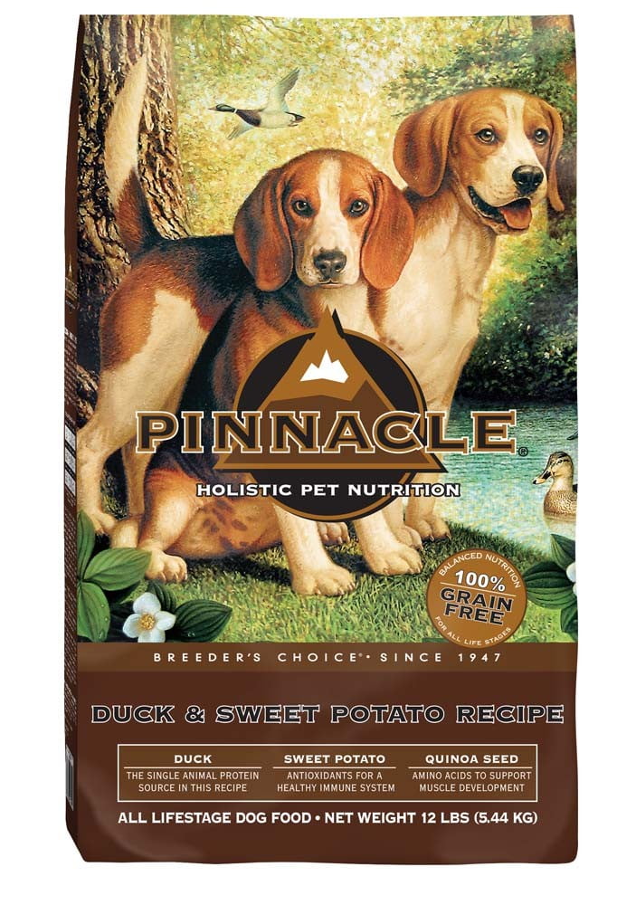 Breeder's Choice Pinnacle Grain Free Duck and Sweet Potato Recipe Dog