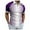 Purple, variant on Ketyyh-chn99 Mens Fashion Color Gradient Print Polo Shirts Casual Long Sleeve V Neck Pullover Tops Trendy Slim Fit Basic Workout Shirt Navy,M