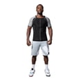 thumbnail image 2 of Men Sauna Sweat Shirt Workout Top Exercise Fitness Short Sleeve Training Body Shaper Clothes, 2 of 9