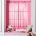 thumbnail image 2 of Cortinas Cortas Para De Cortinas De Ventana Para Dormitorio De Cortinas De Ventana Rojo rosado perfecl Cortinas de la ventana corta, 2 of 8