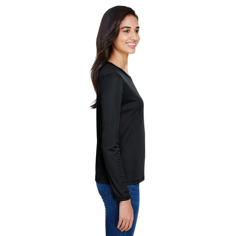 A4 Ladies' Long Sleeve Cooling Performance Crew Shirt - NW3002 