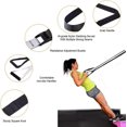 thumbnail image 5 of 1 pieza de entrenamiento de puerta con correa de suspensión, correa de entrenamiento físico ajustable, entrenador de bolsillo para fitness en casa, 5 of 5
