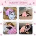 thumbnail image 4 of Bubble Skirt Cowboy Dress Dog Dress Princess Dresses For Dog, 4 of 7