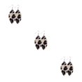thumbnail image 4 of QualitChoice Leopard Print Earrings Body Ornament Female Jewelry Adornment Ear Dangles Type 13 3Set, 4 of 6