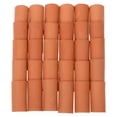 thumbnail image 1 of Miangastore Accessoires de Carreaux en Céramique pour Déco avec Haute Réalisme et Réutilisation 30 Pcs Argile de Poterie Rouge Foncé, 1 of 9