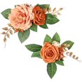 thumbnail image 1 of 2 guirnaldas de flores artificiales de seda de imitación, corona de peonías para colgar en la pared, decoración para el respaldo de la silla, espejo de flores, guirnalda de peonías para bodas y, 1 of 8