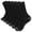 Black-A, variant on GZEFJRQM Compression Socks Men 5 Pairs Men's Basketball Socks Solid Color Short Socks Golf Socks for Men Black-D