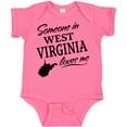 thumbnail image 3 of Inktastic Someone in West Virginia Loves Me Boys or Girls Baby Bodysuit, 3 of 5