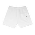 thumbnail image 2 of AC Basics Men's Swim Trunks Swim Shorts Quick Dry 5 inch Inseam Beach Shorts with Compression Liner and Zipper Pocket (White, Small), 2 of 8