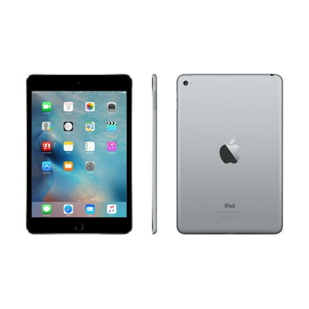 Refurbished Apple iPad Mini 4 128GB Space Gray Wi-Fi MK9N2LL/A