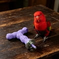 thumbnail image 4 of T-Shaped Parrot Perch Grinding Stick Bird Cage Accessory with Powder Coating, Sturdy Nail Filing Platform for Medium Birds and Parakeets - Beak Nail Care Stand for Cockatiel Conure Use, 4 of 4