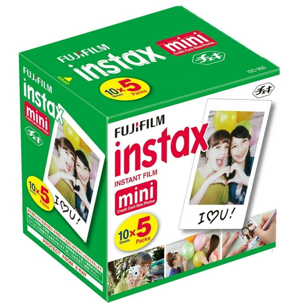 Fujifilm Instax Mini Instant Film, 50 Sheets -