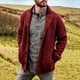 thumbnail image 1 of Cárdigan de otoño e invierno para hombre, suéter de punto ajustado de manga larga de color sólido, suéter para hombre, 1 of 6