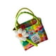 thumbnail image 2 of Cesta de picnic tejida con flores, cesta de almacenamiento decorativa, cesta tejida para Flor colorida, 2 of 9