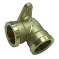 thumbnail image 2 of Soporte de Pared Conector de Tubo de Acoplamiento de Adaptador de ángulo de Rosca Interna de 90 degree 1/2 kusrkot Adaptador de latón de codo, 2 of 8