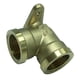 thumbnail image 2 of Soporte de Pared Conector de Tubo de Acoplamiento de Adaptador de ángulo de Rosca Interna de 90  degree 1/2, 2 of 9