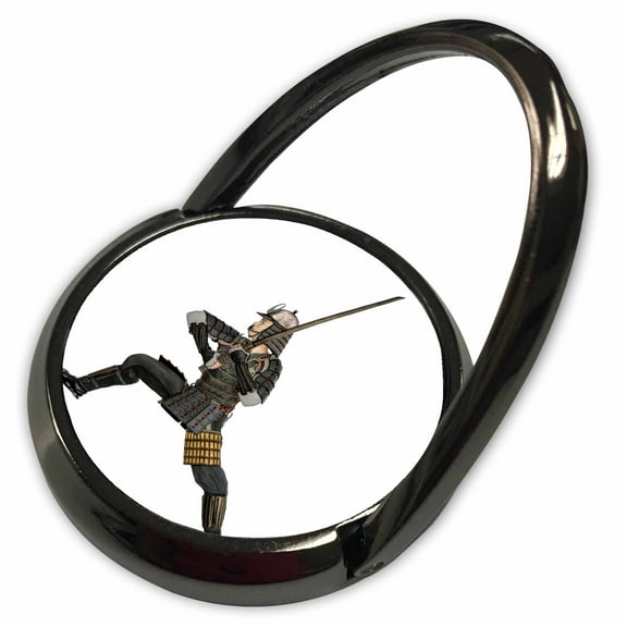 3dRose, A Samurai using One Sword in A Defensive Position Looking to Right, Phone Ring