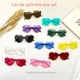 thumbnail image 1 of Gafas de sol de moda Heart Love sin marco para hombres y mujeres, unas gafas de sol deslumbrantes de color gelatina, 1 of 5