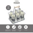 thumbnail image 3 of Metal Milk Crate/Bottle Carrier, Gray, 3 of 5