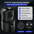 thumbnail image 6 of J1772 to Tesla Charger Adapter, 80A 110-250V AC Charging Adapter DD002 [Safety Certified] for Tesla Model 3 Y S X for SAE J1772 EV Adapter [Only for Tesla Owners], 6 of 9