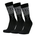 thumbnail image 3 of 3-Pair Pack of Non-Slip Athletic Socks with Grippers - Breathable Sports Socks for Men and Women, Ideal for Football, Basketball, Yoga, Running, Cycling, 3 of 7