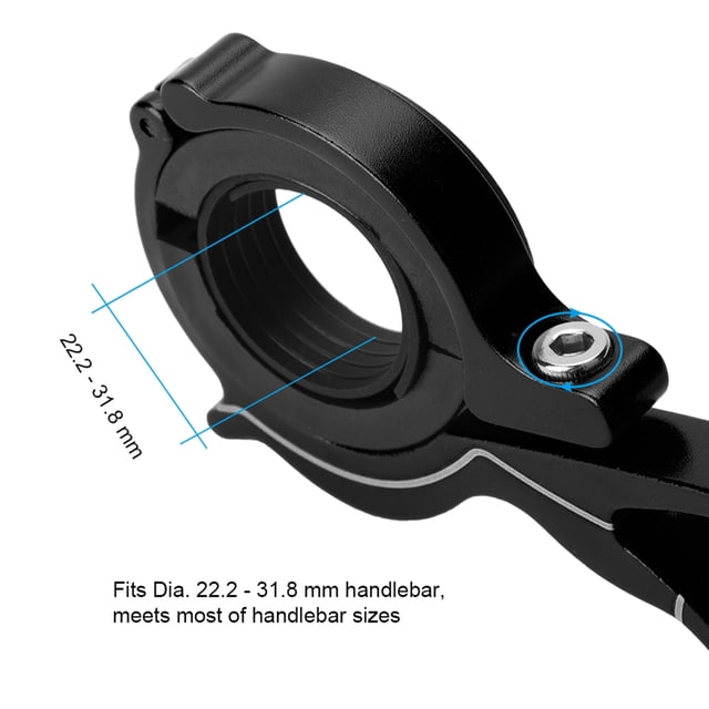 Extensor De Bicicleta, Soporte De Extensión De Bicicleta Duradero De Aleación De Aluminio, 3 Colores Para Faro Para Velocímetro ANGGREK Otros