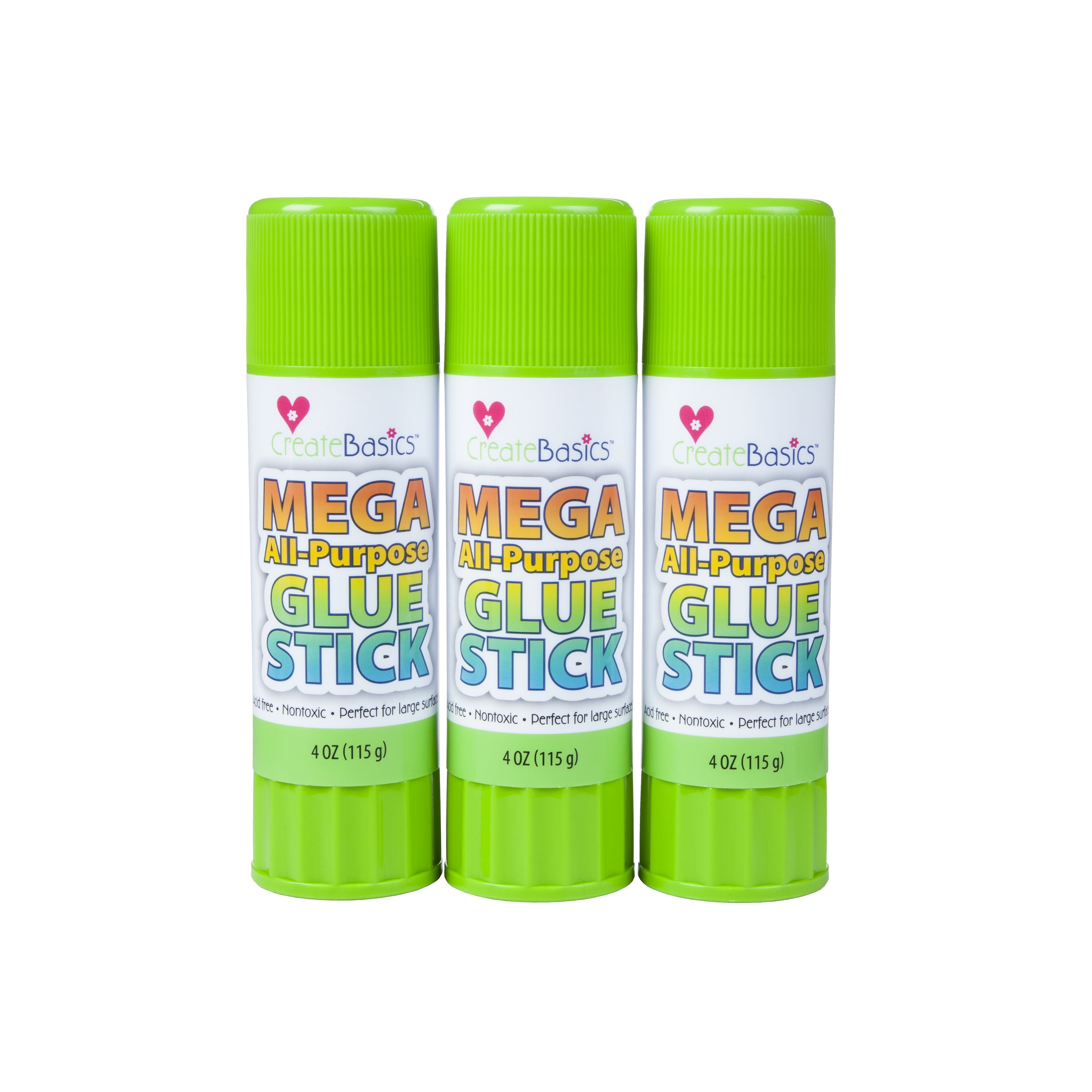 Create Basics Acid Free Mega Glue Stick 3 Count Walmartcom