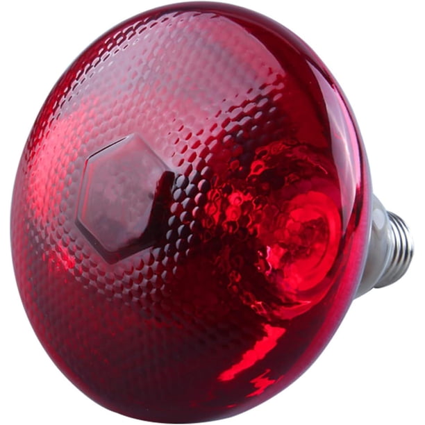 Lámpara calefactora para pollitos de 250w, bombilla calefactora para pollitos, lámpara calefactora para gallinero y cachorro, lámpara calefactora infrarroja, bombilla infrarroja roja Rojo Verde Cocina, Decoración y Otros