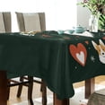 thumbnail image 5 of Yayeee Tablecloths 54" x 54" Rectangle Wrinkle Resistant Party Table Cover, Whimsical Christmas, 5 of 8