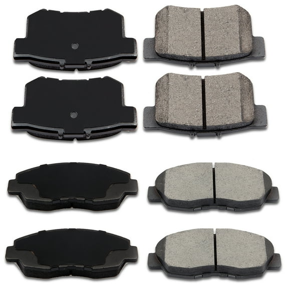 CCIYU Professional Ceramic Disc Pads Set fit for 1997-1999 for Acura CL, 1991-1997 for Honda Accord