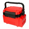 thumbnail image 3 of Fishing Box Travel Fishing Case Box with Bottle Holder and Rod Stands Tubes, 3 of 7