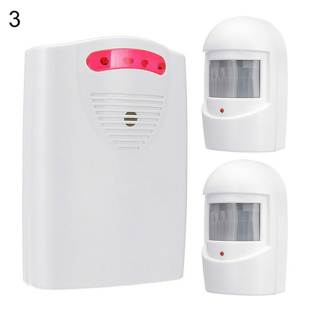 LEEYNEER Wireless Driveway Alarm Alert System Security Garage Intruder PIR Motion Sensor